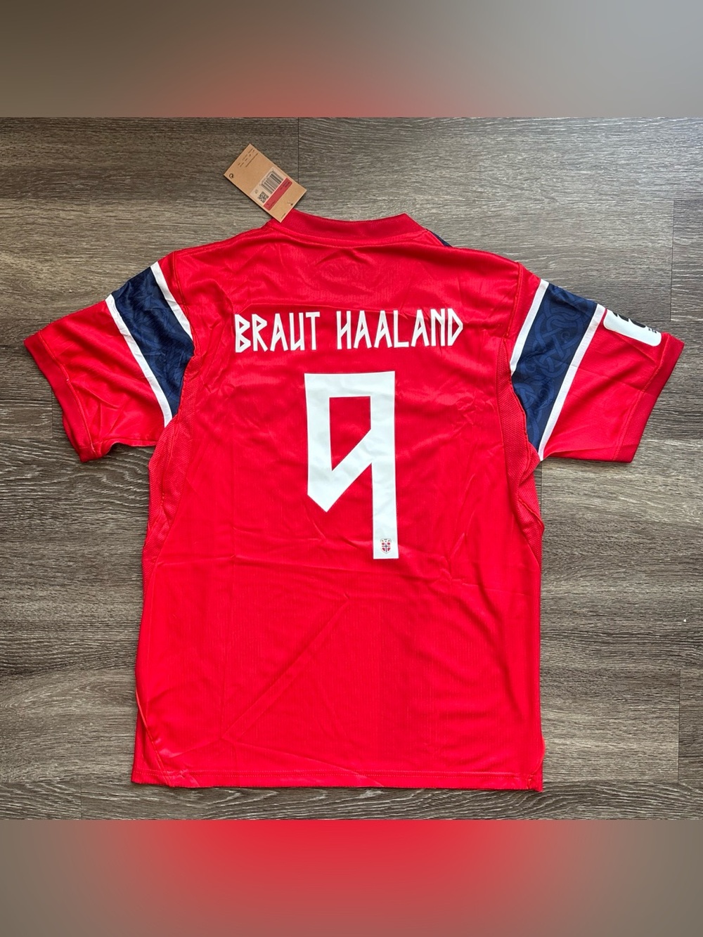 Norway Haaland National Team Red Soccer Home Jersey World Cup 2026 Men’s Sizes